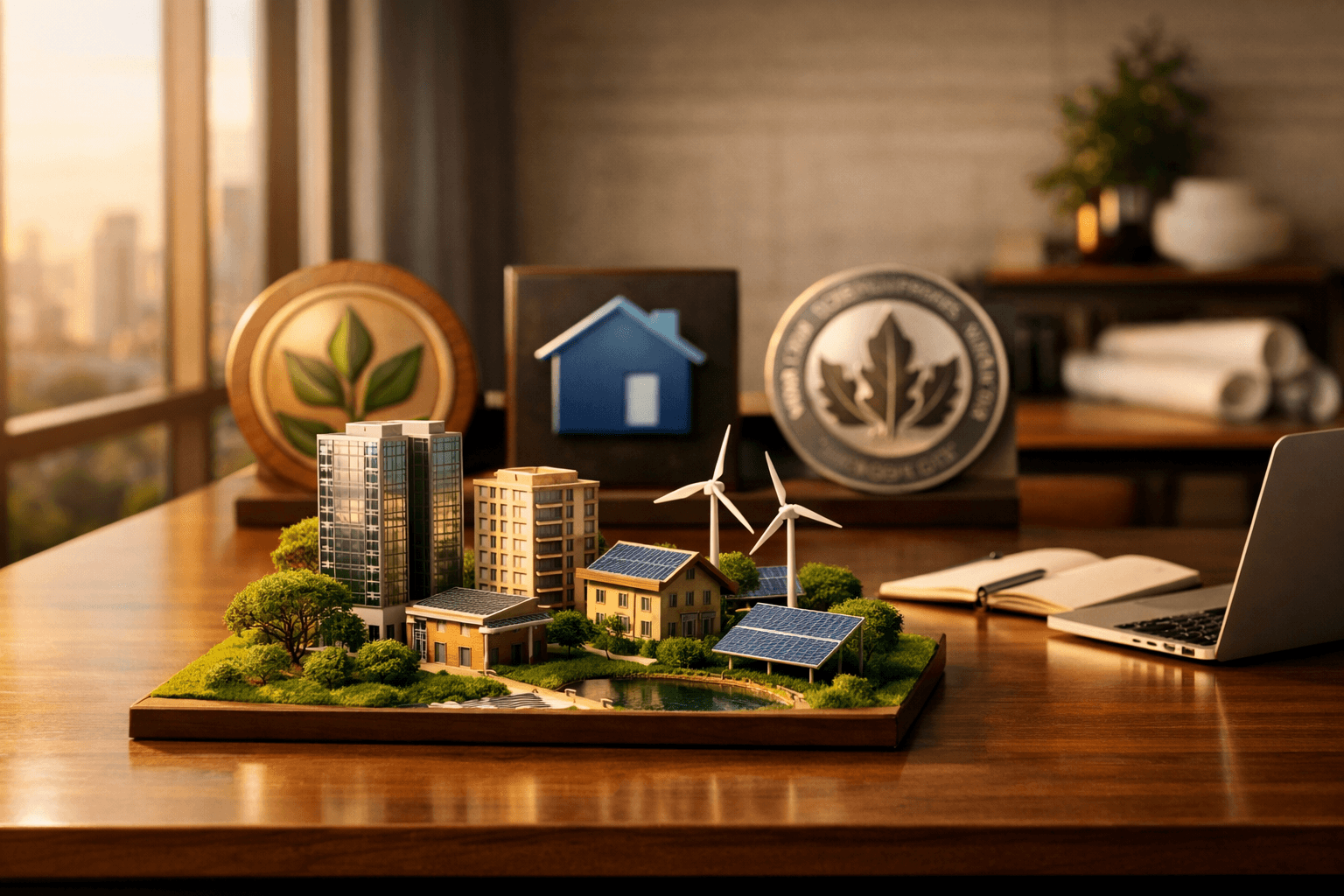 Imagem de destaque: Certificação AQUA-HQE Brasil, Selo Casa Azul e LEED: Guia Completo dos Selos Sustentáveis