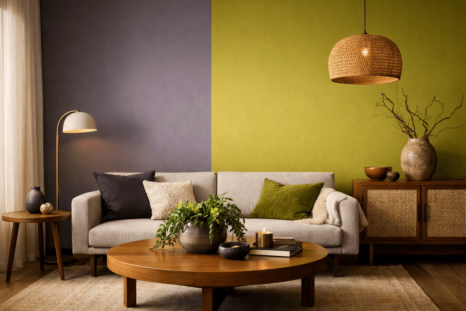 Imagem de destaque: Cores tendência decoração 2026: Tempestade e Cipó da Amazônia transformam ambientes