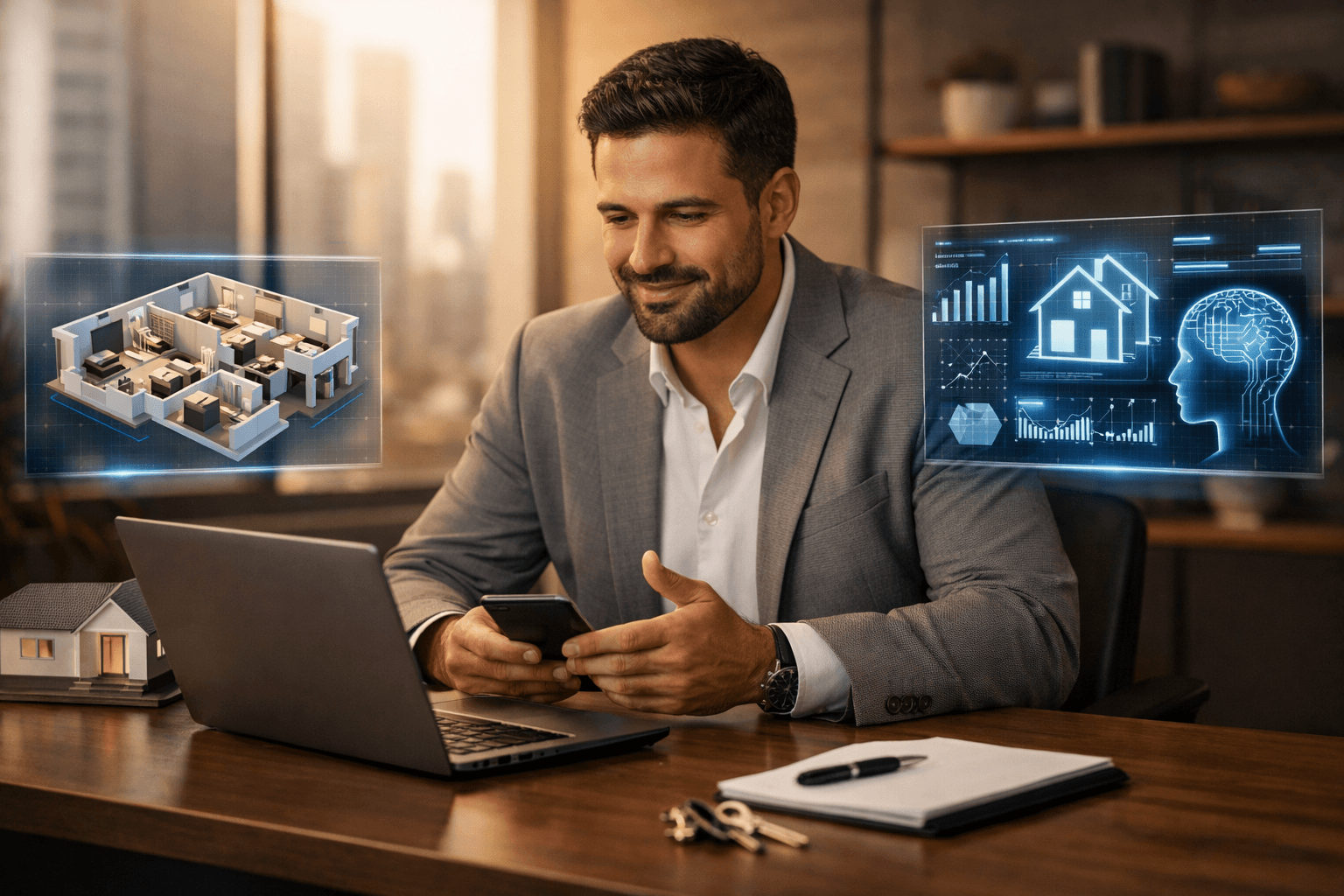 Imagem de destaque: Como a inteligência artificial está revolucionando o mercado imobiliário