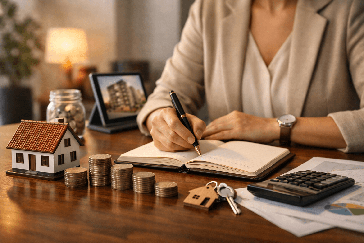 Imagem de destaque: Planejamento financeiro para comprar imóvel em 2026: guia completo de custos