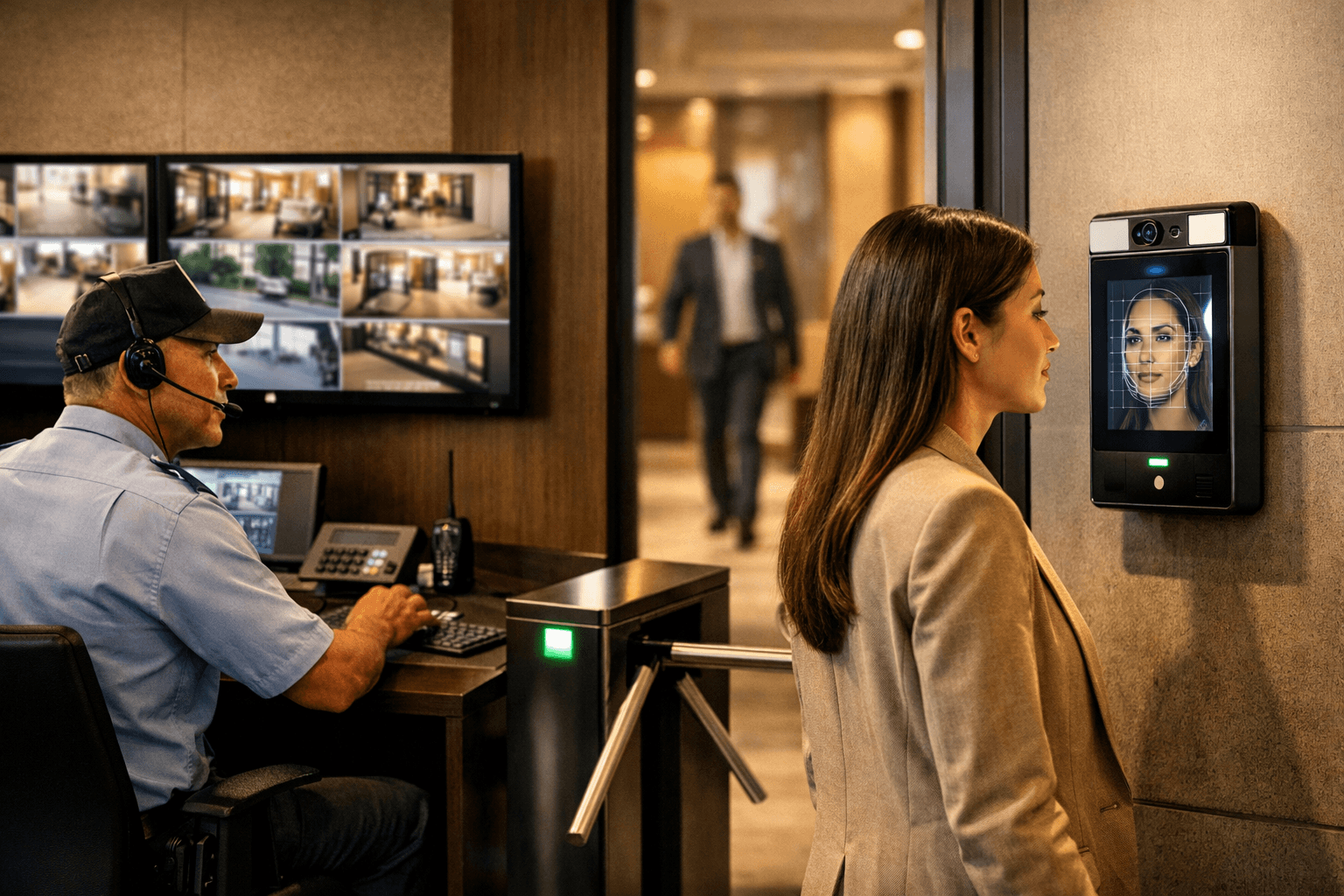 Imagem de destaque: Segurança em Condomínios: Do Porteiro ao Reconhecimento Facial e LGPD